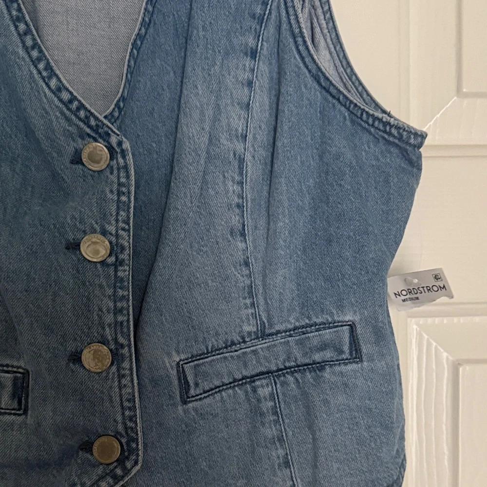 NWT BlankNYC Denim Vest - Picture 7 of 9